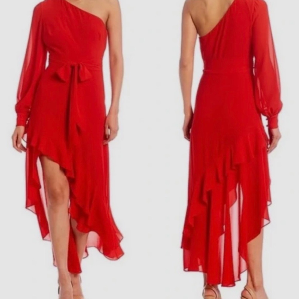 Red dress